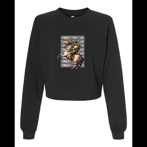CONQUER YOUR FEARS Bella canvas hoodie 7505